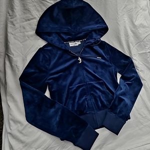 Juicy couture OG BIG BLING VELOUR HOODIE